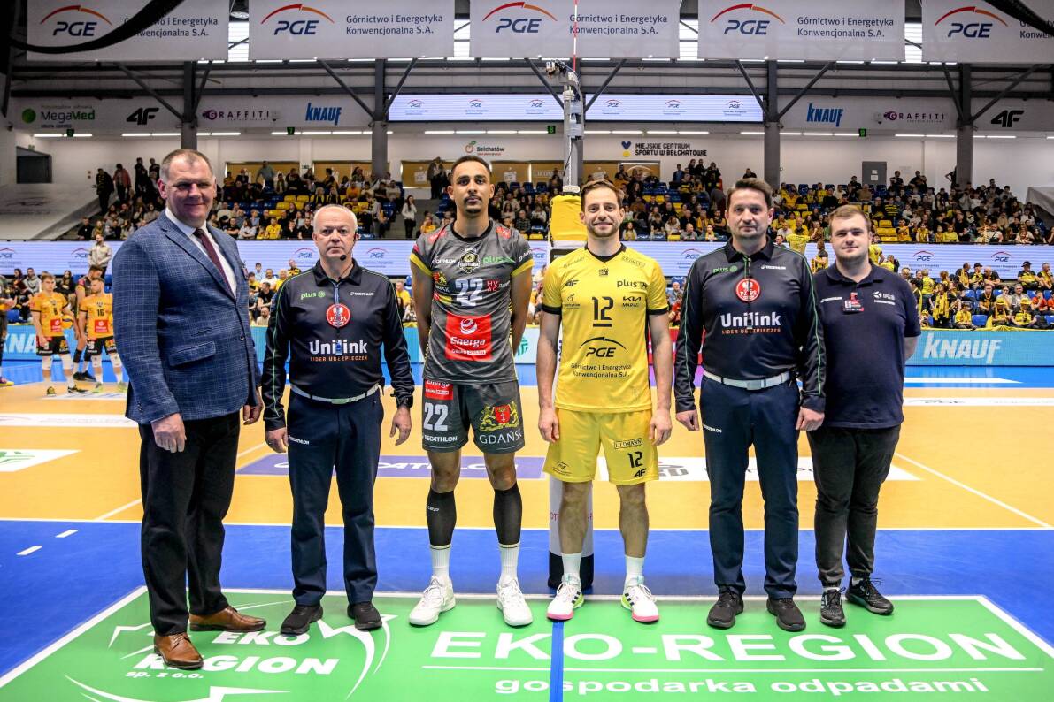 PGE GiEK Skra Bełchatów wygrywa z Energą Trefl Gdańsk 3:1 [ZDJĘCIA]