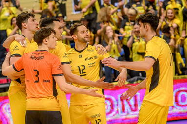 PGE GiEK Skra Bełchatów wygrywa z Energą Trefl Gdańsk 3:1 [ZDJĘCIA]