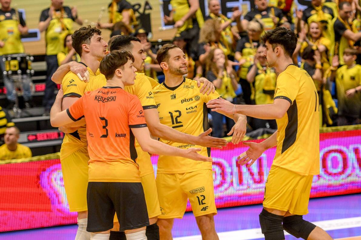 PGE GiEK Skra Bełchatów wygrywa z Energą Trefl Gdańsk 3:1 [ZDJĘCIA]