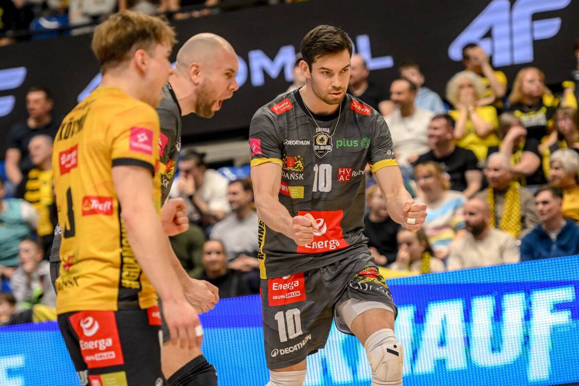 PGE GiEK Skra Bełchatów wygrywa z Energą Trefl Gdańsk 3:1 [ZDJĘCIA]