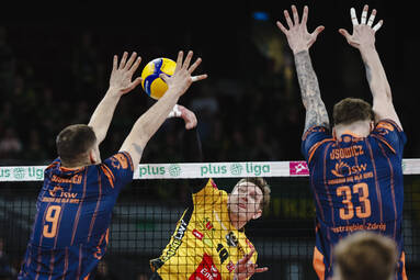 JSW Jastrzębski Węgiel, po wygranej Gdańsku, coraz bezpieczniejszy w grze o play-offy [ZDJĘCIA]