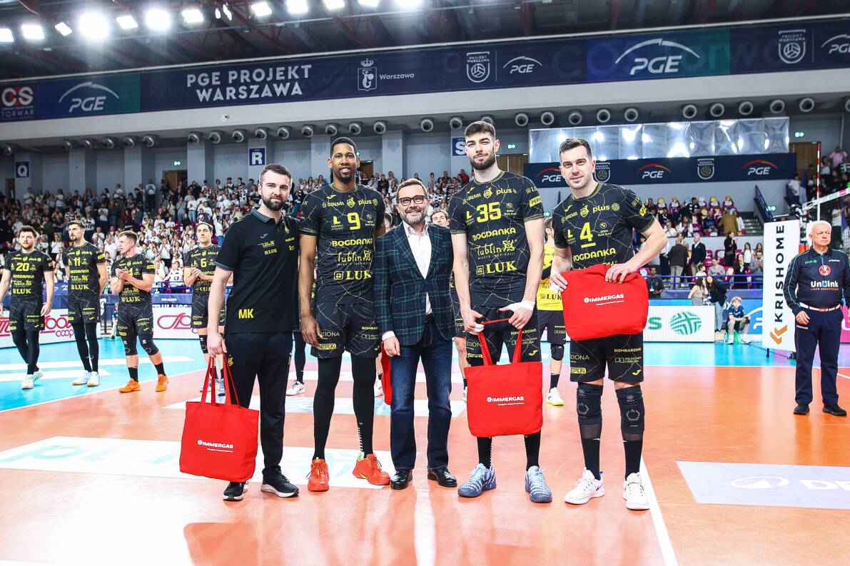 Hit kolejki dla BOGDANKI LUK. Lublin traci tylko jeden punkt do Warszawy [ZDJĘCIA]