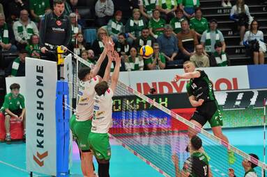 Indykpol AZS Olsztyn wygrywa na zakończenie 25. kolejki