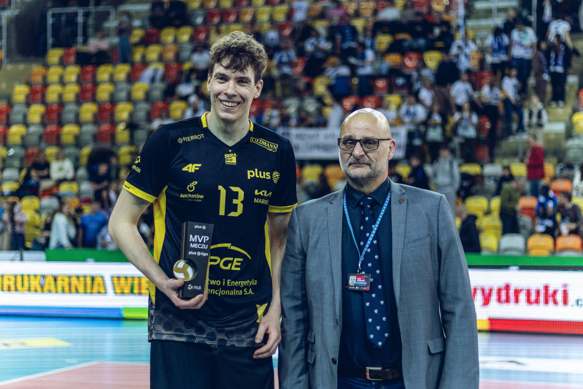 Siatkarze Steam Hemarpolu Politechniki Częstochowa dali w tym meczu z siebie wszystko, jednak przeciwnik z Bełchatowa był silniejszy [ZDJĘCIA]