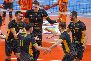 PGE GiEK SKRA Bełchatów pokonała do zera i bez wysiłku Barkom Każany Lwów [ZDJĘCIA]