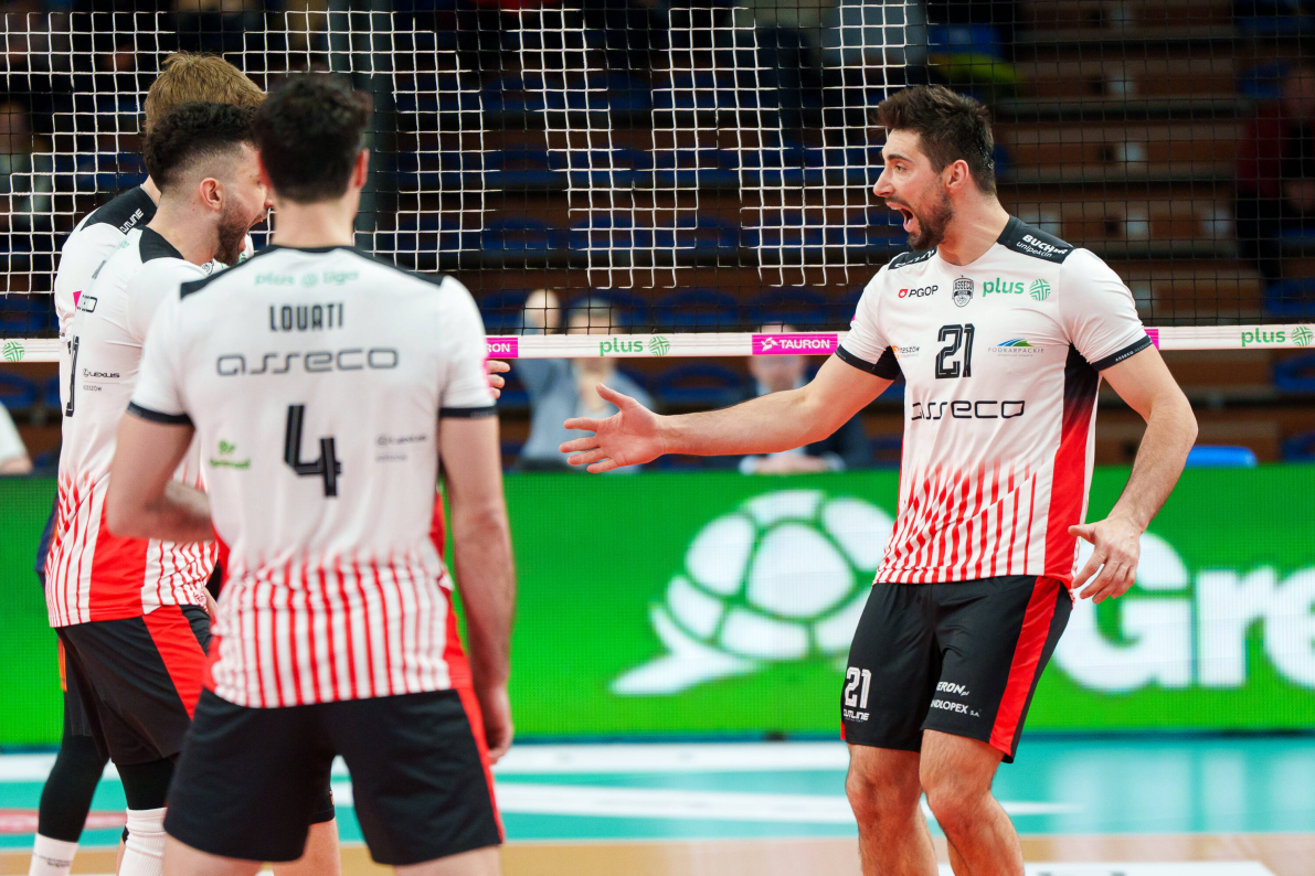 Pierwsza od lat porażka JSW Jastrzębskiego Węgla z  Asseco Resovią Rzeszów [ZDJĘCIA]