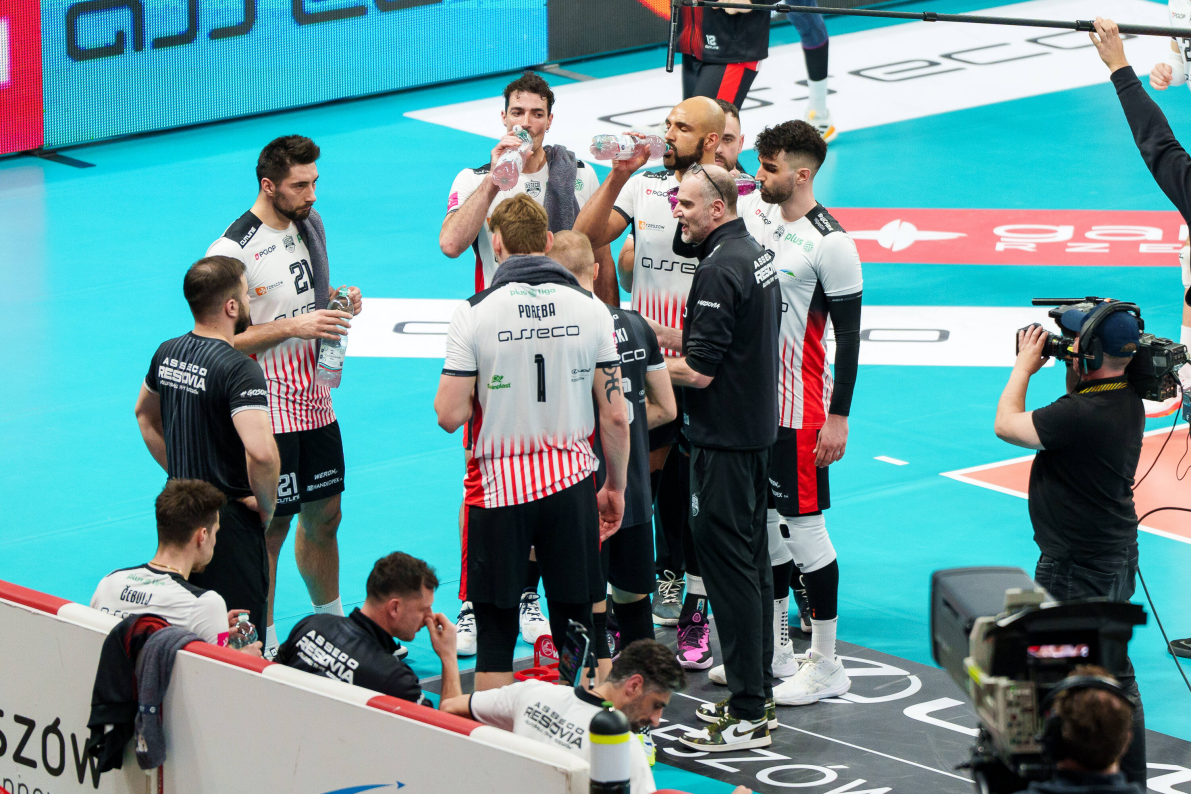 Pierwsza od lat porażka JSW Jastrzębskiego Węgla z  Asseco Resovią Rzeszów [ZDJĘCIA]