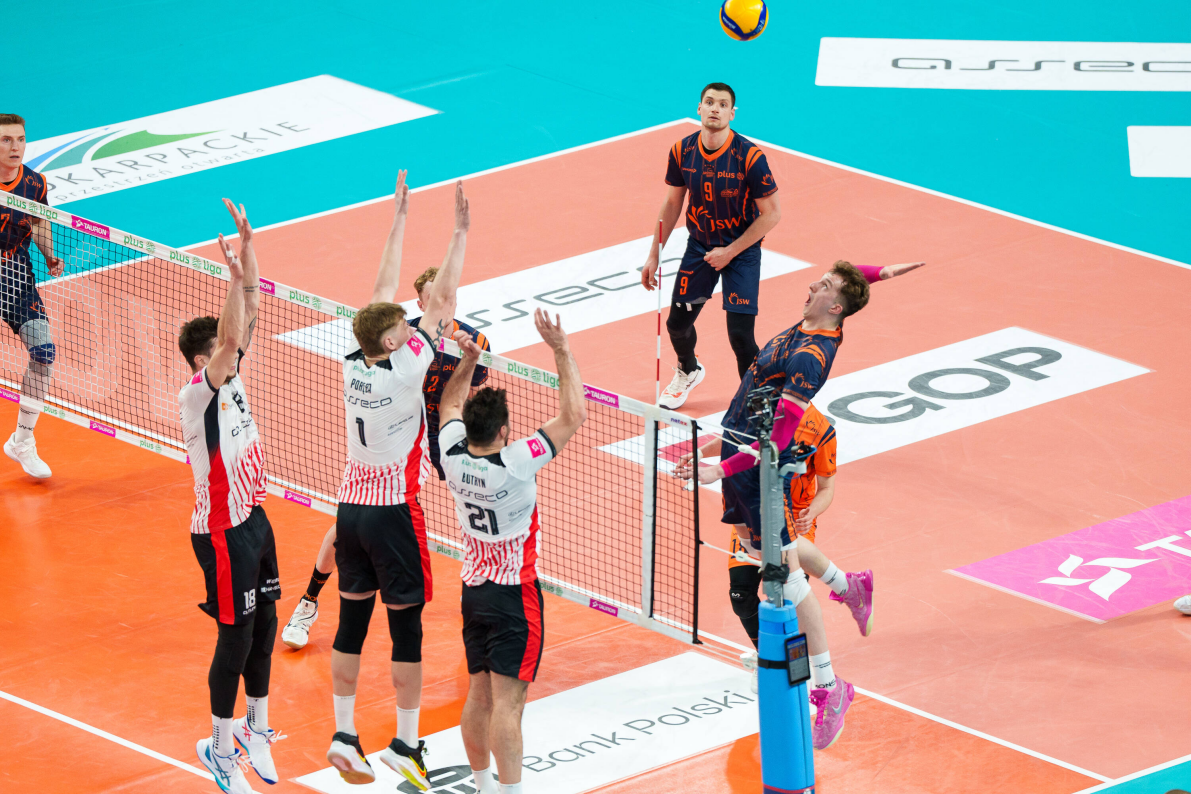 Pierwsza od lat porażka JSW Jastrzębskiego Węgla z  Asseco Resovią Rzeszów [ZDJĘCIA]