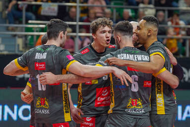 W ostatnim meczu fazy zasadniczej Barkom Każany Lwów przegrywa z  Energą Treflem Gdańsk [ZDJĘCIA]