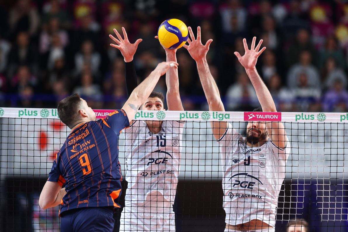 93. minuty emocji w pierwszym meczu play-off PlusLigi, między PGE Projektem Warszawa a JSW Jastrzębski Węglem [ZDJĘCIA]