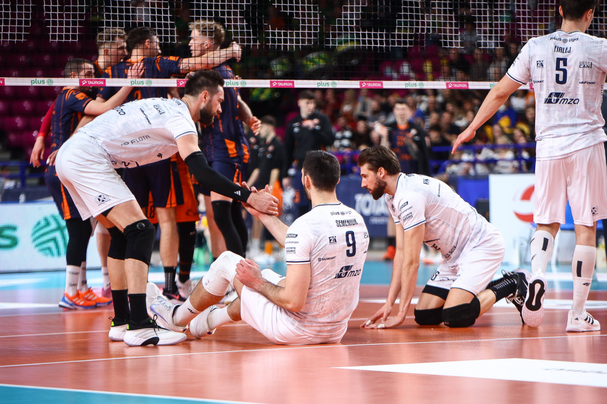 93. minuty emocji w pierwszym meczu play-off PlusLigi, między PGE Projektem Warszawa a JSW Jastrzębski Węglem [ZDJĘCIA]