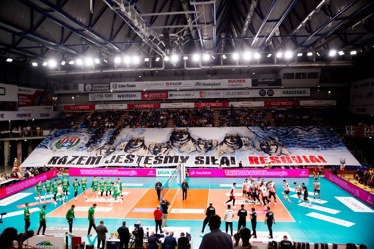 Asseco Resovia Rzeszów bez problemów wygrywa pierwszy mecz play-off z Indykpolem AZS Olsztyn [ZDJĘCIA]