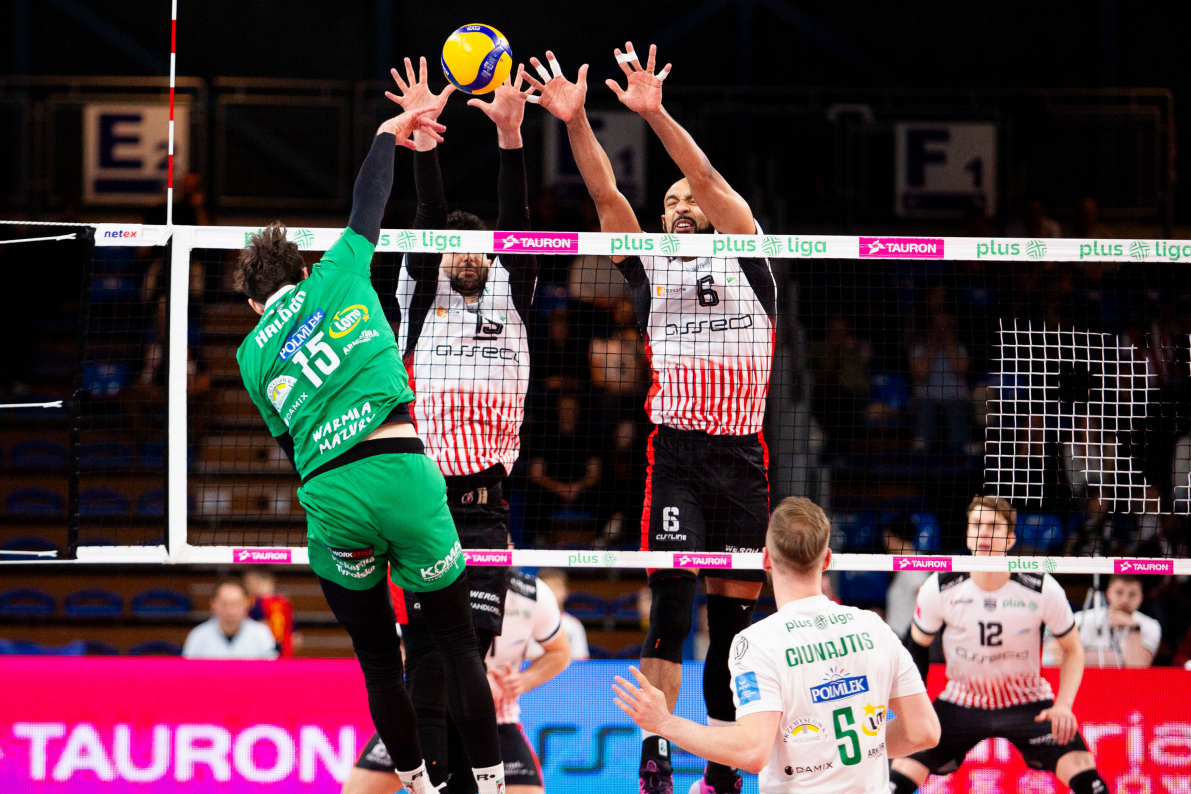 Asseco Resovia Rzeszów bez problemów wygrywa pierwszy mecz play-off z Indykpolem AZS Olsztyn [ZDJĘCIA]