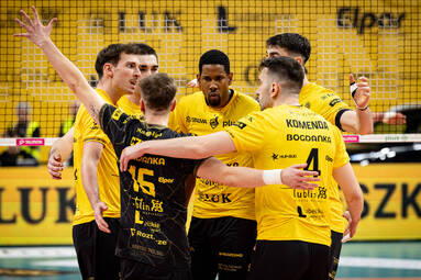 W pierwszym meczu ćwierćfinałowym górą BOGDANKA LUK [ZDJĘCIA]