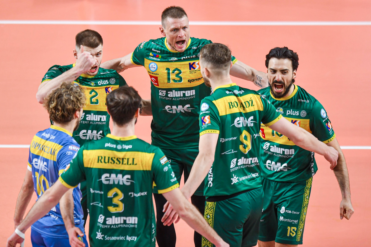 1:1 w meczach ćwierćfinałowych pomiędzy ZAKSĄ Kędzierzyn-Koźle a Aluronem CMC Wartą Zawiercie [ZDJĘCIA]