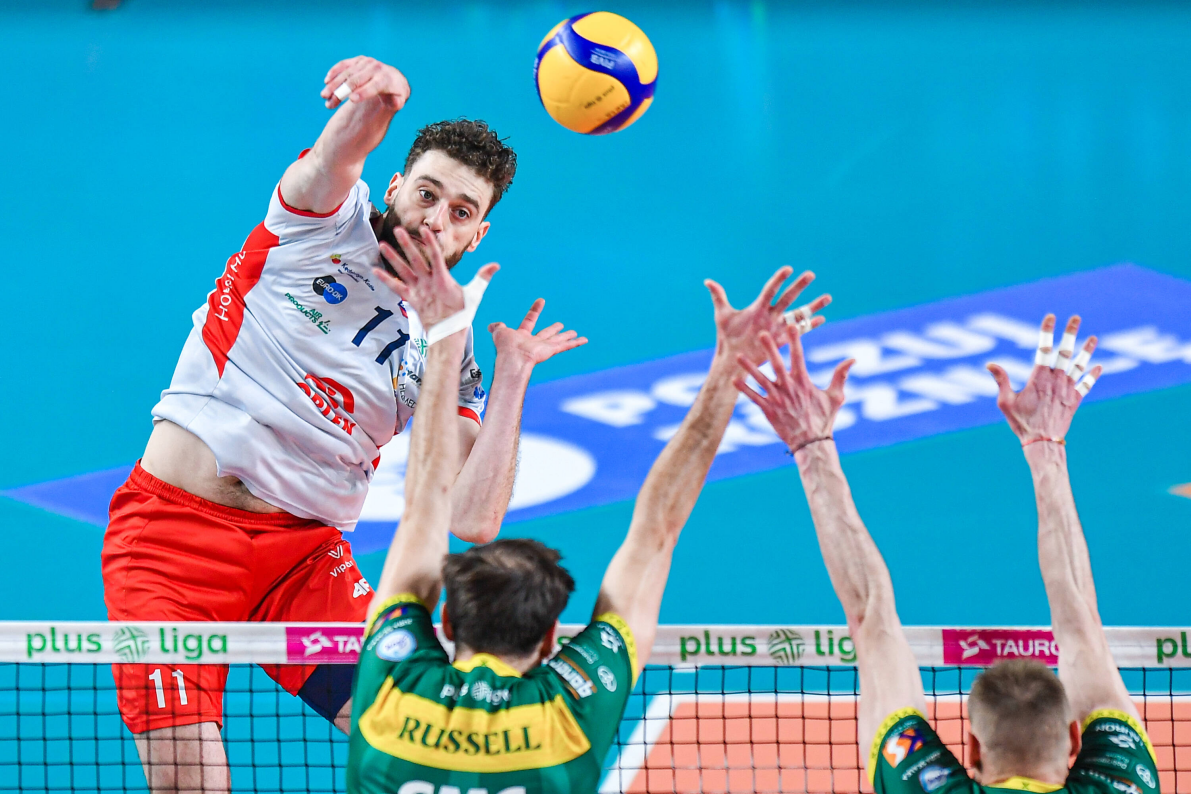 1:1 w meczach ćwierćfinałowych pomiędzy ZAKSĄ Kędzierzyn-Koźle a Aluronem CMC Wartą Zawiercie [ZDJĘCIA]