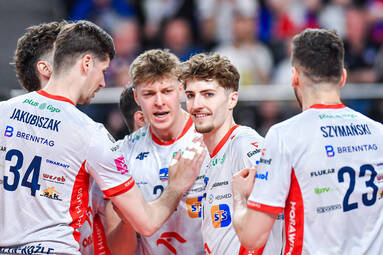 1:1 w meczach ćwierćfinałowych pomiędzy ZAKSĄ Kędzierzyn-Koźle a Aluronem CMC Wartą Zawiercie [ZDJĘCIA]