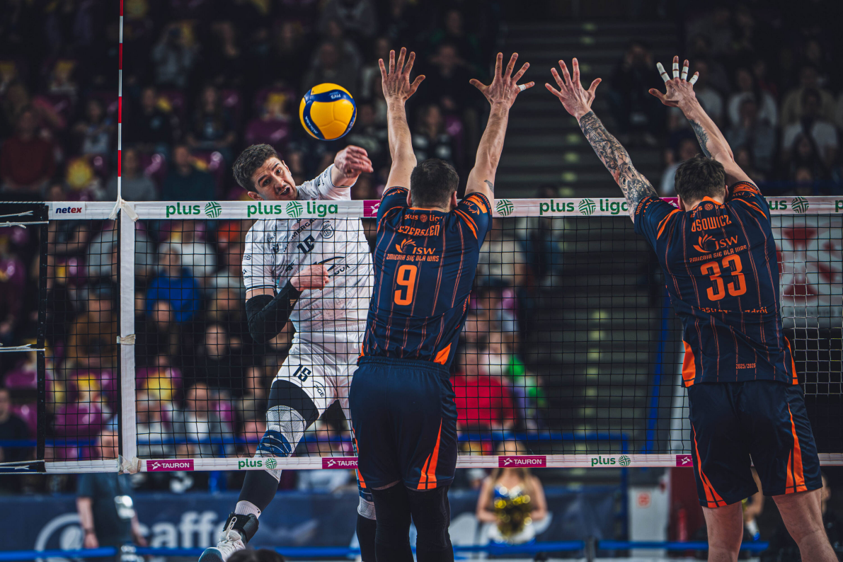  PGE Projekt rozbił Jastrzębian. Warszawa zagra w półfinale, a JSW kończy sezon [ZDJĘCIA]