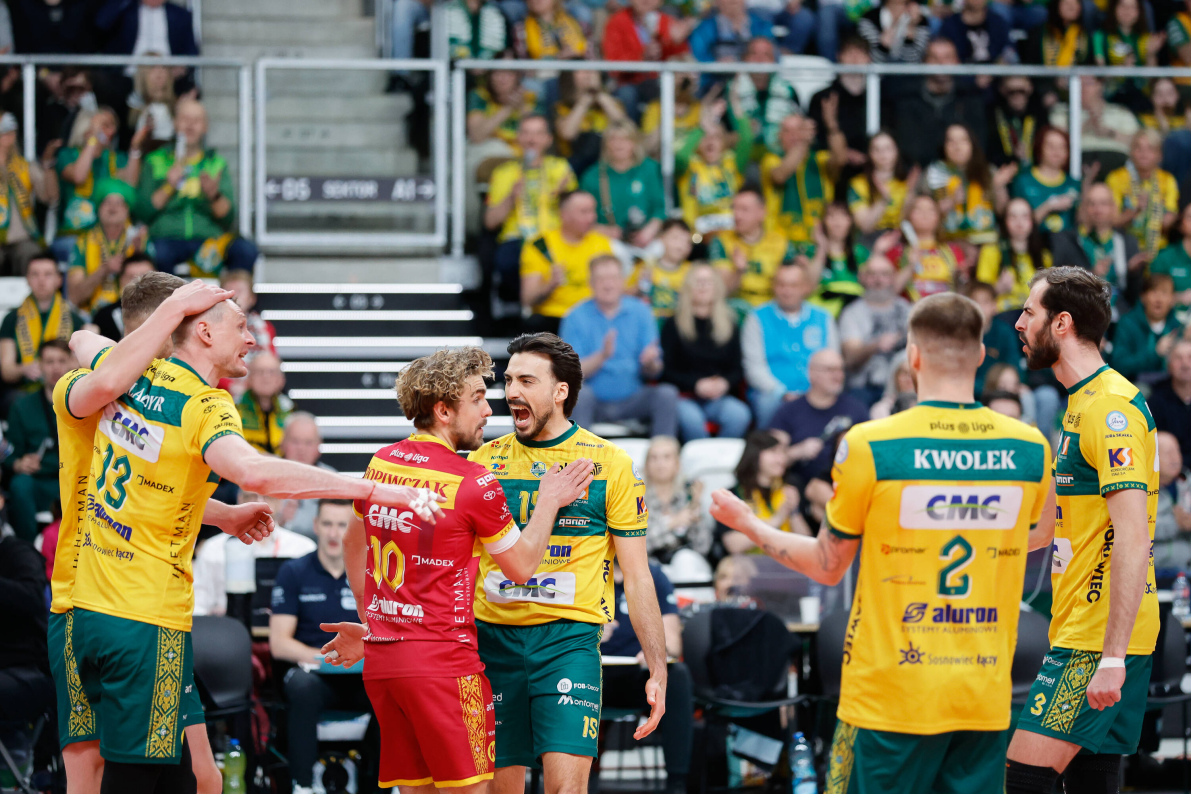 1:0 dla Aluronu CMC Warty Zawiercie w półfinałowych zmaganiach z Asseco Resovią Rzeszów [ZDJĘCIA]