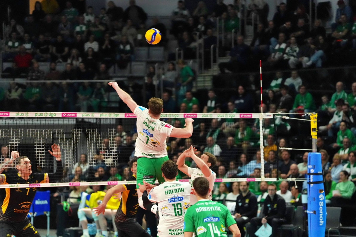 Indykpol AZS Olsztyn wygrywa  pierwszy mecz o piąte miejsce [ZDJĘCIA]