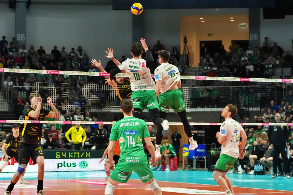 Indykpol AZS Olsztyn wygrywa  pierwszy mecz o piąte miejsce [ZDJĘCIA]