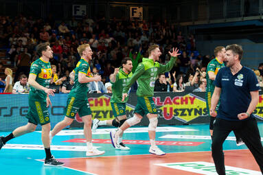 W rywalizacji o wielki finał PlusLigi, po raz drugi wygrywa Aluron CMC Warta Zawiercie [ZDJĘCIA]