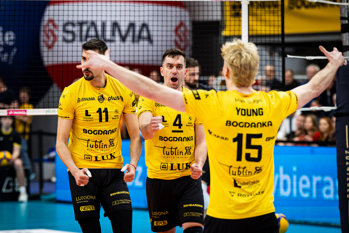 BOGDANKA LUK Lublin pokonuje PGE Projekt Warszawę i melduje się w finale PlusLigi [ZDJĘCIA]