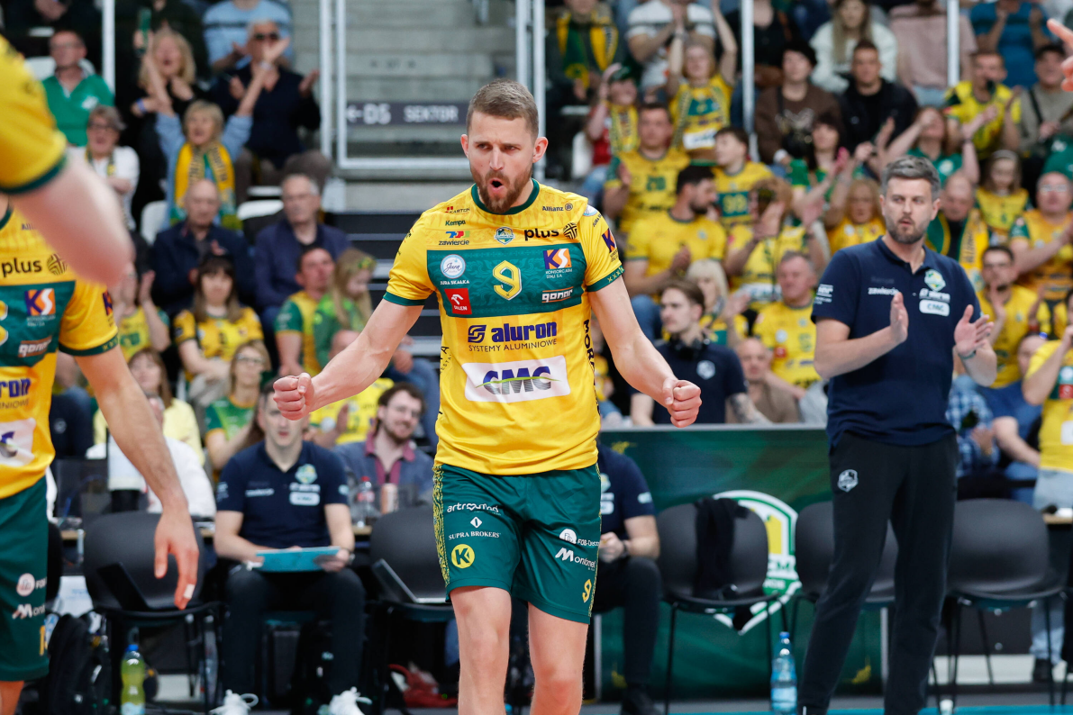 W pierwszym finałowym starciu gigantów siatkówki 3:0 wygrywa Aluron CMC Warta Zawiercie [ZDJĘCIA]