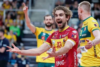 Aluron CMC Warta Zawiercie pewnie wygrywa pierwszy mecz finałowy [WIDEO]