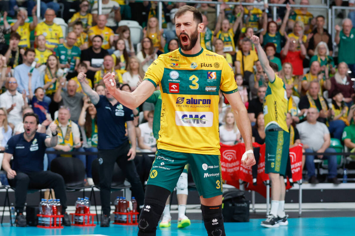 Nominowany w kategorii siatkarz sezonu 2025/2026 PlusLigi: Aaron Russell