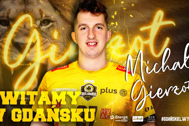 Michał Gierżot w Enerdze Treflu Gdańsk