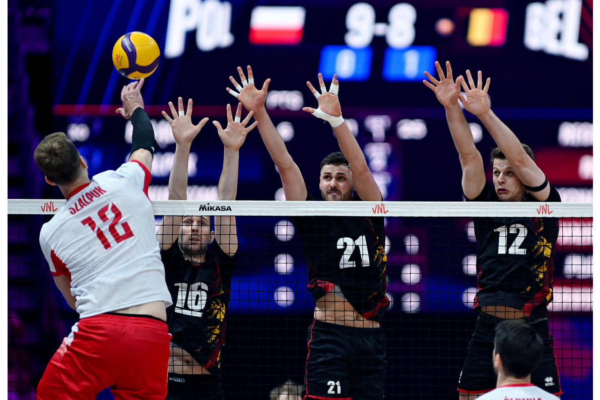 Reprezentacja Polski  w pierwszym meczu VNL w Gliwicach pokonała Belgię 3:2 [ZDJĘCIA]