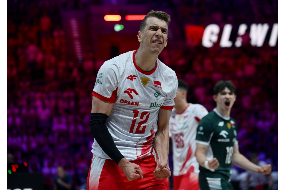 Reprezentacja Polski  w pierwszym meczu VNL w Gliwicach pokonała Belgię 3:2 [ZDJĘCIA]