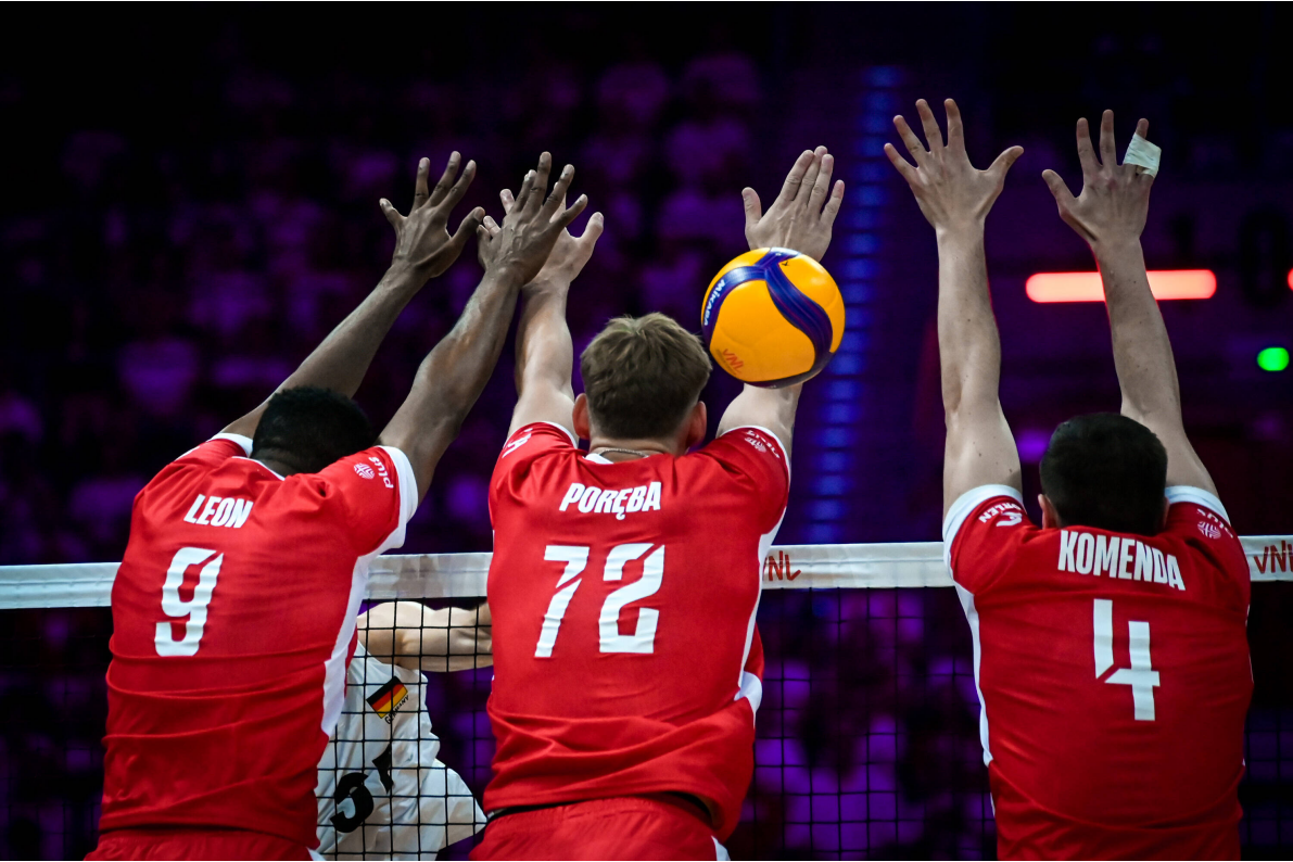 Turniej VNL trwa nadal. Dziś w Gliwicach biało-czerwoni zaliczyli udany występ w meczu z reprezentacją Niemiec [ZDJĘCIA]