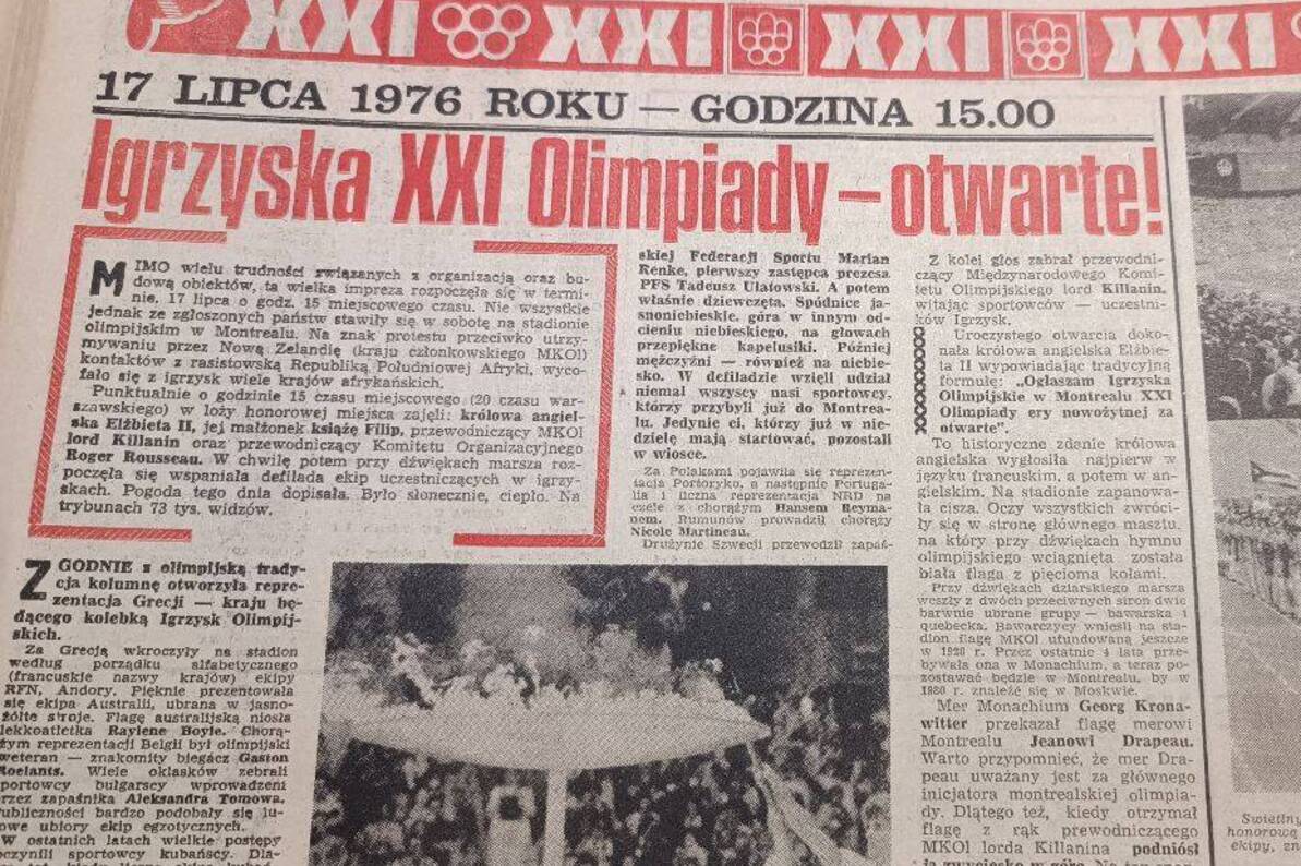 Pięćdziesiąt lat od Montrealu. To wtedy zaczęła się nasza droga do złota